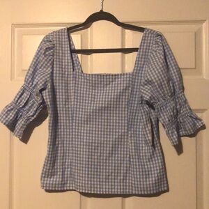 Gingham Blouse